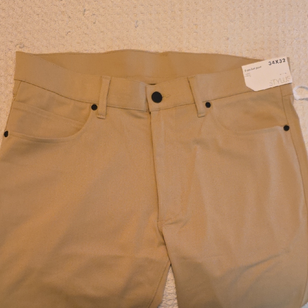 STYLUS Beige Casual Trousers